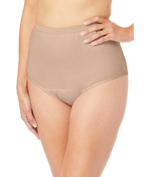 Plus Size Cotton Incontinence Brief 2-Pack