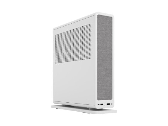 Fractal Design Ridge White Mini-ITX Slim Small Form Factor Console PC Case with