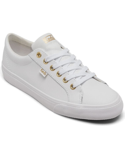 Women's Jump Kick Leather Casual Sneakers from Finish Line