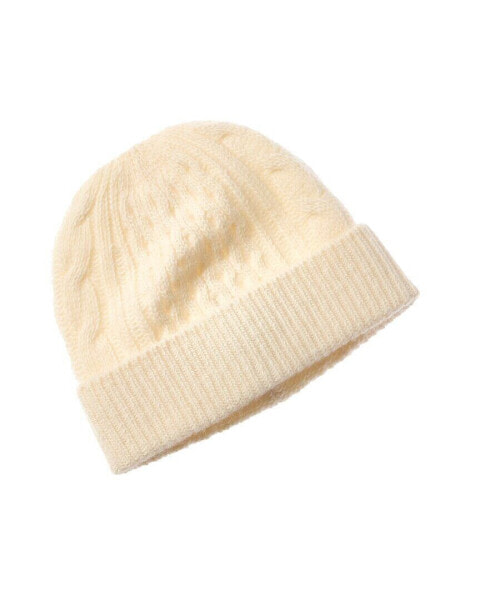 J.Mclaughlin Lara Wool & Cashmere-Blend Hat Women's White Os