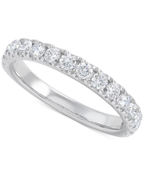 IGI Certified Lab Grown Diamond Band (3/4 ct. t.w.) in 14k White Gold