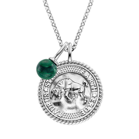 Silver necklace Bull ERN-TAURUS-MLZI (chain, pendant)