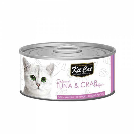 KITCAT Tuna & Crab Wet Cat Food 80gr