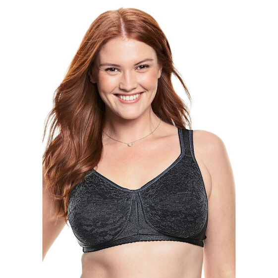 Plus Size Easy Enhancer Lace Wireless Bra