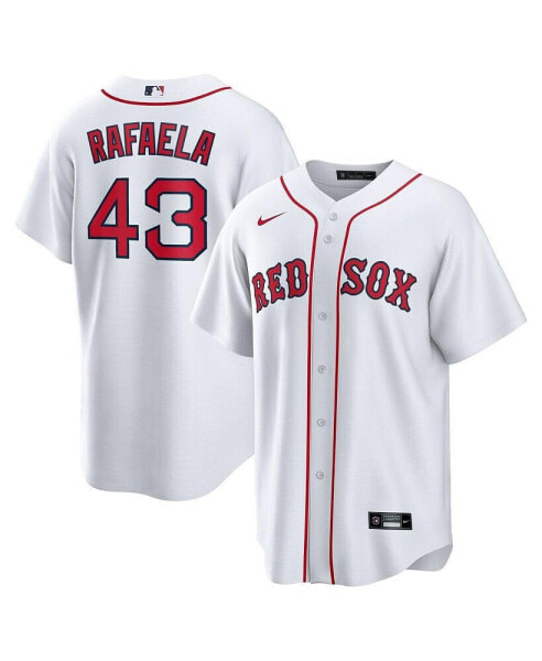 Men's Ceddanne Rafaela White Boston Red Sox Home Replica Jersey