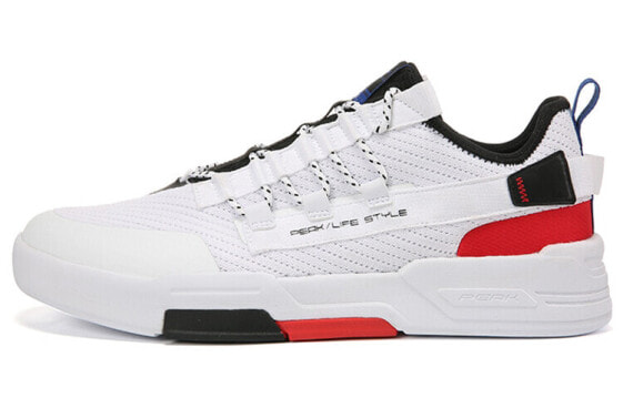 匹克 潮流百搭休闲 低帮 板鞋 女款 黑白红 / Кроссовки Puma DB020048 Black White Red