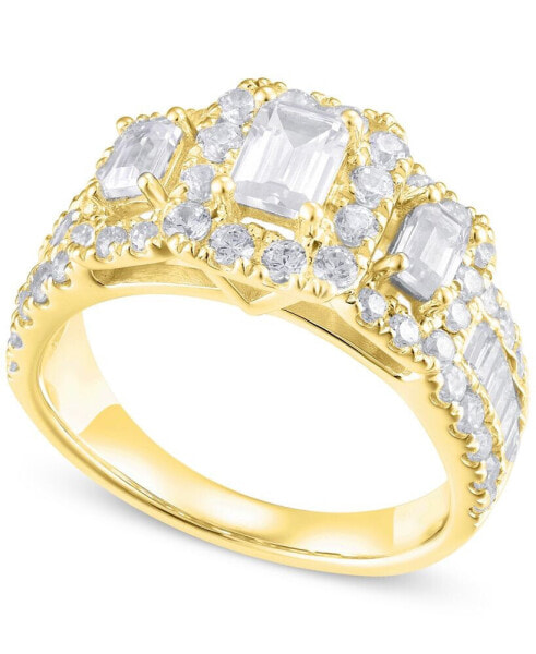 Diamond Engagement Ring (2 ct. t.w.) in 14k White, Yellow or Rose Gold