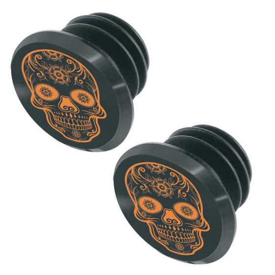 SWITCH Skull Handlebar Plugs