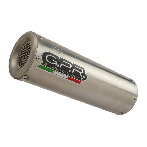 GPR EXCLUSIVE M3 Inox Slip On S 1000 XR 15-17 Euro 3 Homologated Muffler