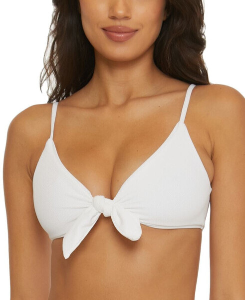 Women's Modern Edge Convertible Ribbed Bikini Top