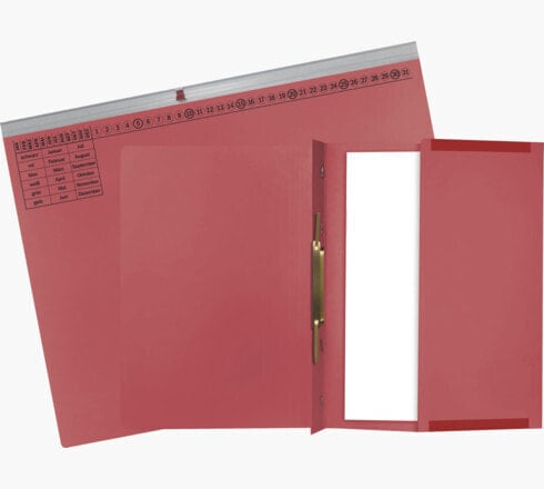 Exacompta 370103B - Conventional file folder - Carton - Red - 320 g/m² - 265 mm - 316 mm