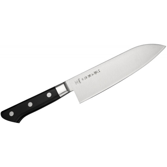 Tojiro Nóż Santoku ZE Stali Nierdzewnej DP3 Czarny 17 CM