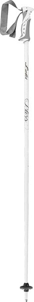 Leki Bliss Women's Alpine Ski Poles White Grey Gold