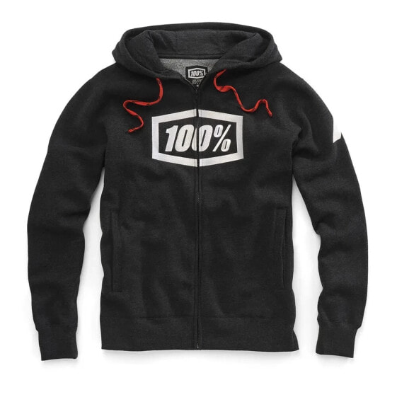 100percent Syndicate full zip sweatshirt