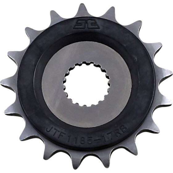 Звезда передняя стально-резиновая JT Sprockets 520 RU JTF1185.17RB