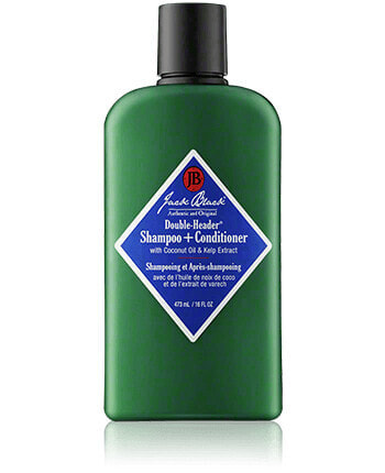 Jack Black Hair Care Double-Header Shampoo + Conditioner (473 ml)