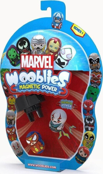 Фигурка TM TOYS Marvel Wooblies WBM008 (Марвел Уоблис) - 2 шт. + пусковое устройство