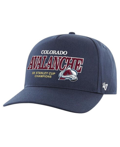 47 Brand Men's Colorado Avalanche 3X Stanley Cup Champions Penalty Box Hitch Adjustable Hat