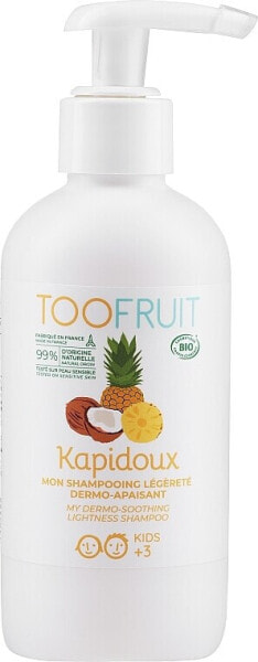 Beruhigendes Shampoo mit Ananas und Kokosnuss