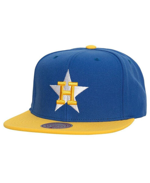 Men's Royal, Gold Houston Astros Hometown Snapback Hat