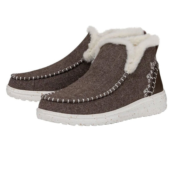 HEY DUDE Denny Wool Faux Shearling Shoes