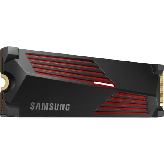 SAMSUNG - 990 PRO - Interne SSD - 2 TB - Mit Khlkrper - PCIe 4.0 - NVMe 2.0 - M2 2280 - Bis zu 7450 MB/s (MZ-V9P2T0GW)