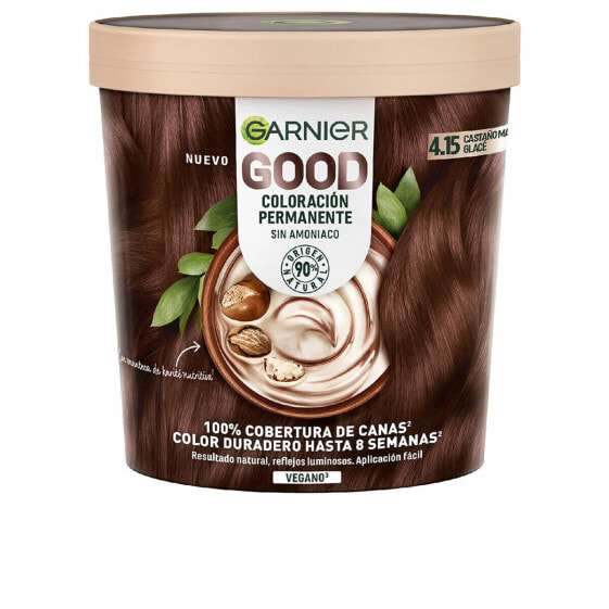 Permanent Dye Garnier Good Glacé Brown Nº 4.15 (1 Unit)