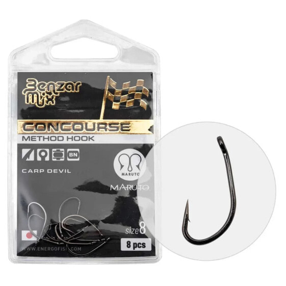 BENZAR MIX Concourse Method Carp Devil Single Eyed Hook