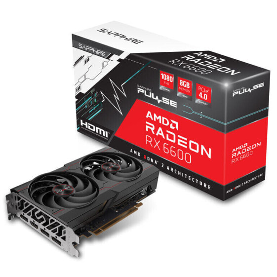 Sapphire Pulse Radeon RX 6600 Gaming 8G, 8192 MB GDDR6