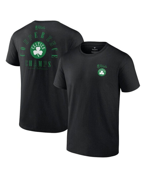 Men's Black Boston Celtics 2024 Eastern Conference Champions Perimeter Defense T-Shirt