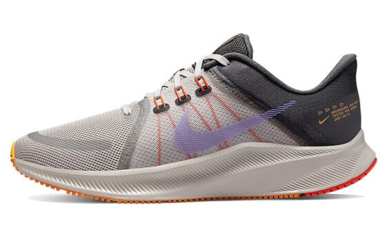 Nike Quest 4 耐磨 低帮 跑步鞋 男款 灰黑紫 / Кроссовки Nike Quest 4 DA1105-008