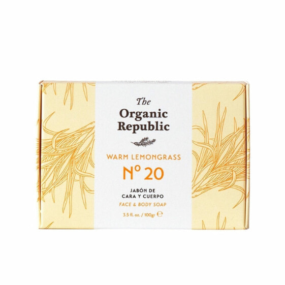 Мыло увлажняющее The Organic Republic Nº 20 Warm Lemongrass 100 g