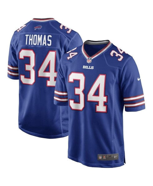 Men's Thurman Thomas Royal Buffalo Bills Game Retired Player Jersey