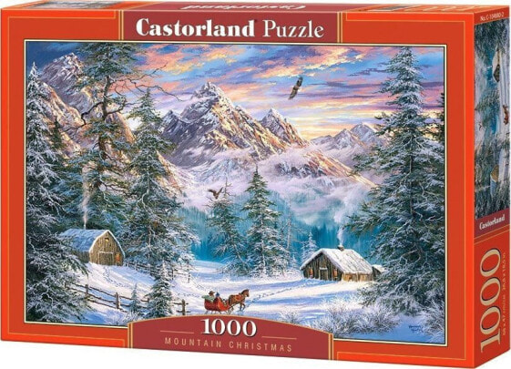 Castorland Puzzle 1000 elementów Zima w górach