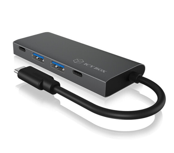 USB-концентратор USB 3.2 Gen 2 (3.1 Gen 2) Type-C и Type-A ICY BOX IB-HUB1428-C31