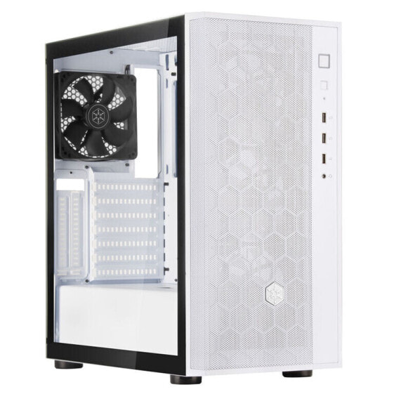 SilverStone Fara R1 V2 Midi-Tower, Tempered Glass - weiß