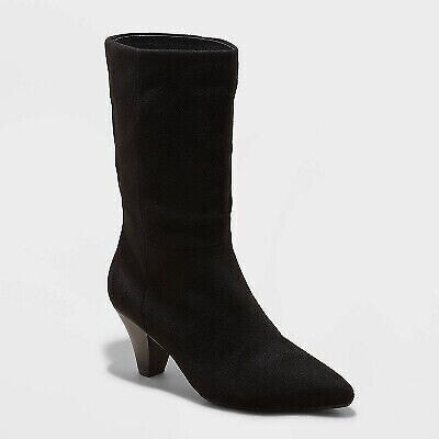 Women's Ada Dress Boots - Universal Thread™ Black 9.5