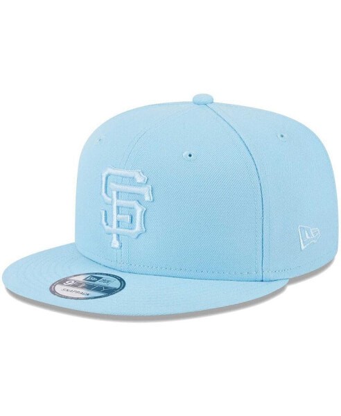 Men's Light Blue San Francisco Giants Spring Color Basic 9FIFTY Snapback Hat
