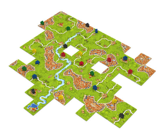 Настольная игра стратегия Asmodee Carcassonne Neue Edition