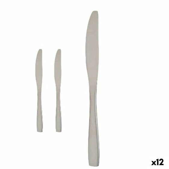 Набор ножей Kinvara 55,5 х 2 х 0,5 см Серебристый Нержавеющая сталь (12 штук)