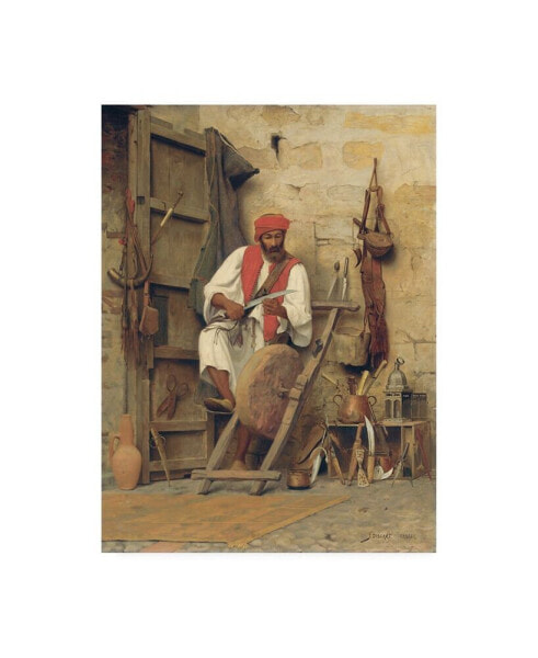 Jean Discart LAiguiseur, Tanger Canvas Art - 15.5" x 21"