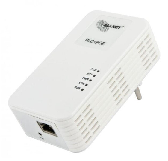 ALLNET ALL1681203 - 1200 Mbit/s - IEEE 802.3,IEEE 802.3ab,IEEE 802.3at - Gigabit Ethernet - 10,100,1000 Mbit/s - 10BASE-T,100BASE-TX,1000BASE-T - HomePlug AV2