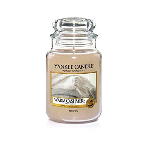 Ароматическая свеча Yankee Candle Warm Cashmere 623 г