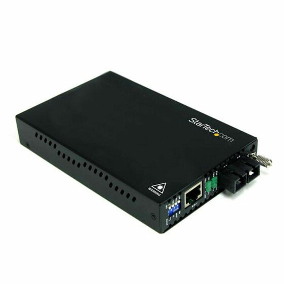 Медиа-конвертер мультимодальный Startech ET90110SC2 черный