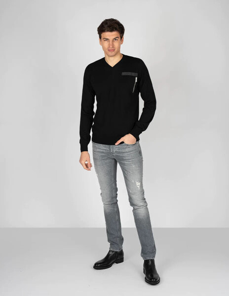 Les Hommes Sweter "V-neck"