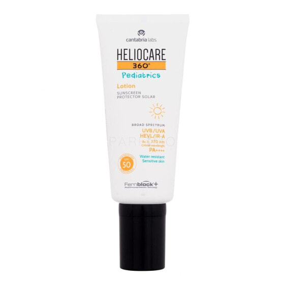 Heliocare 360° Pediatrics Lotion SPF50 200 ml sonnenschutz wasserfest für Kinder