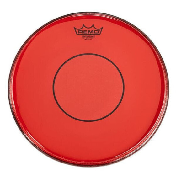 Remo 13" Power. 77 Colortone Red