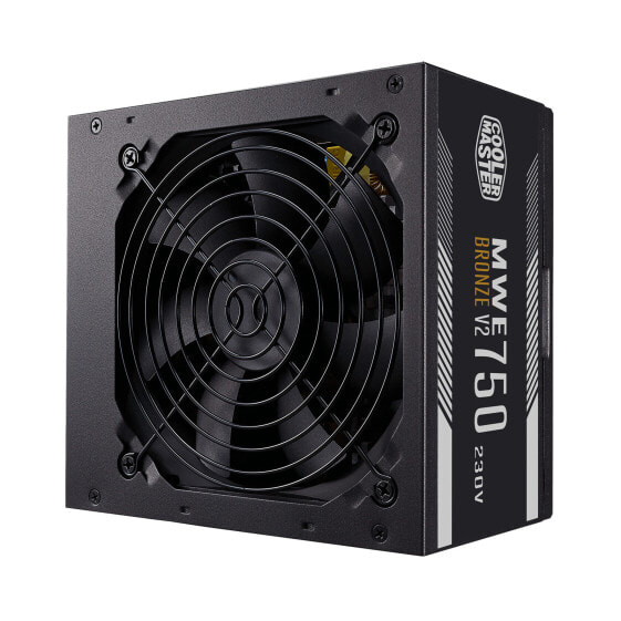 Блок питания Cooler Master MWE 750 Bronze 230V V2 - 750 Вт - 220-240 В - 50-60 Гц - 6 А - Активный - 120 Вт