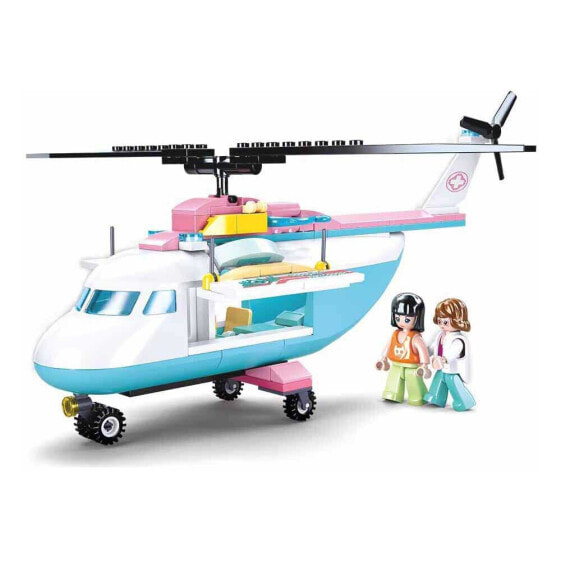 Конструктор Sluban Girls Dream Helicopter Medical Intervention 163 Pieces.
