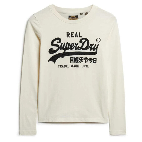 SUPERDRY Embellished Vl Graphic long sleeve T-shirt